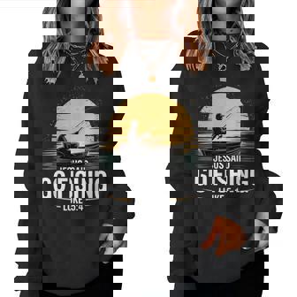 Jesus Said Go Fishing Christian Fisherman Bible Verse Men Women Sweatshirt | Seseable FR