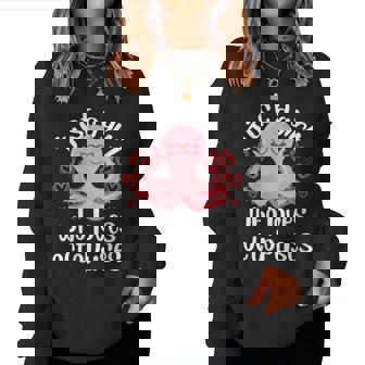 Joli De Pieuvre Pour S Et Filles Pour Les Amateurs De Pieuvre Céphalopode Sweat-shirt pour femme - Cadeauxyz