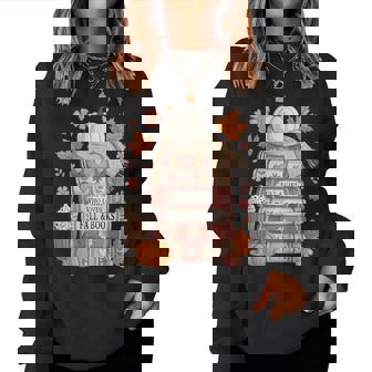 Just A Girl Who Loves Fall & Book Autumn Reading Book Lover Women Sweatshirt - Monsterry