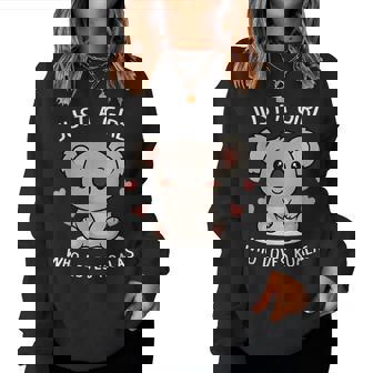 Just A Girl Who Loves Koalas Cute Koala Women Women Sweatshirt | Seseable UK