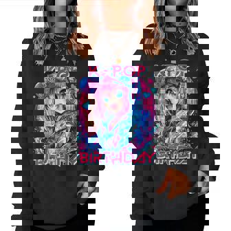 K-Pop Anniversaire K-Pop Anniversaire Pour Enfants Et Filles K-Pop Sweat-shirt pour femme - Cadeauxyz