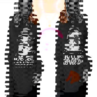 K-Pop Music Girlólo Una Chica Que Ama La Música K-Pop Sudadera Mujer - Regaloses