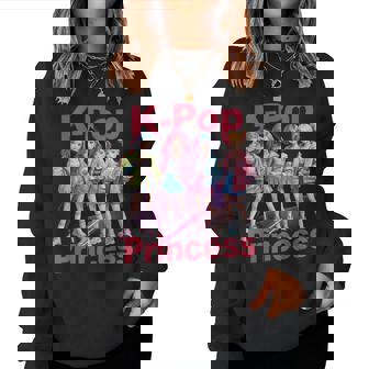 K-Pop Princesse Coréenne Pop Music Idol Groupe Concert Band Fille Sweat-shirt pour femme - Cadeauxyz