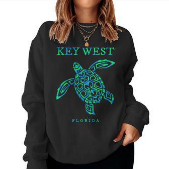Key West Florida Souvenir Sea Turtle Boys Girls Toddler Women Sweatshirt - Thegiftio
