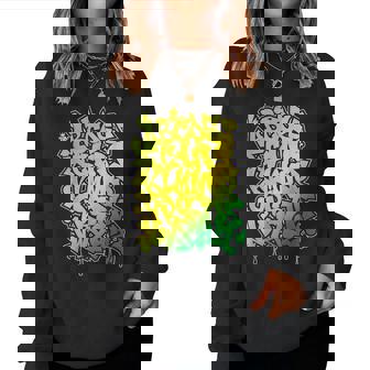 Kinder Graffiti-Stil Buchstaben Alphabet Mädchen & Jungentreet Sweatshirt Frauen - Geschenkecke