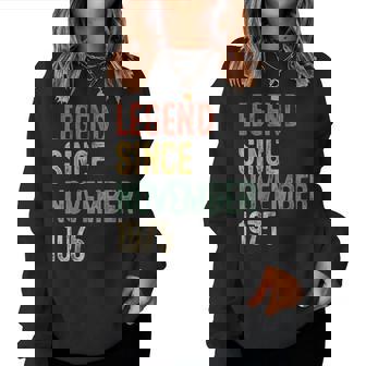 Legend November 1975 50Th Birthday 50 Year Old Women Sweatshirt | Mazezy