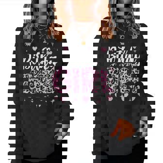 Leopard Cheetah Birthday Girl Animal Party Women Sweatshirt | Seseable FR