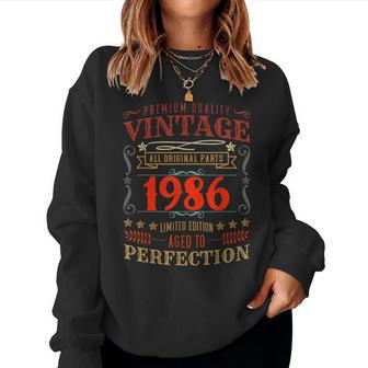 Leyenda Desde 1986 Para Hombres Es Papá Mamá 1986 36 Años Sudadera Mujer - Regaloses