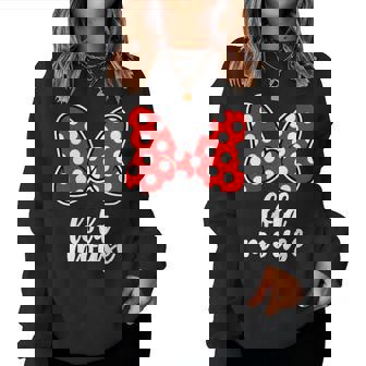 Lola Mouse Family Vacation Bow Women Sweatshirt - Thegiftio