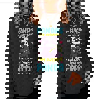 Los Divertidos Pandas Pandaon Impresionantes Por Lo Tanto Yooy Un Panda Sudadera Mujer - Regaloses