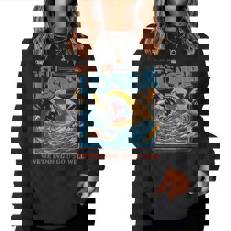 Get In Loser We're Doing God's Will Christian Bible Women Sweatshirt | Mazezy