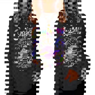 Love Cruise Couple Cruising Side By Side Husband Wife Women Sweatshirt - Monsterry