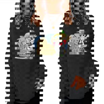 I Love Rome Colosseo A Roma Italia Turismo Women Sweatshirt - Novitaregali