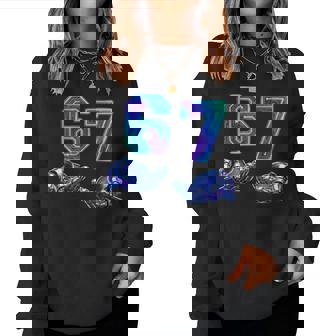 Lustiges Meme 67 6 7 67 6-7 Kostüme Für Jungen Mädchen Kinder Sweatshirt Frauen - Geschenkecke