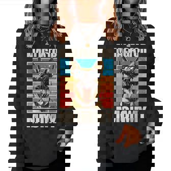 Malinois Mom Maligator Mommy Belgian Malinois Women Sweatshirt | Mazezy