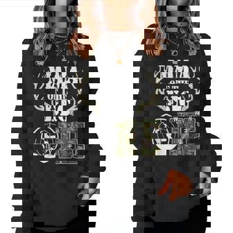 Mama Of The Big One 1St Birthday Boy Deer Hunter Camouflage Women Sweatshirt | Mazezy