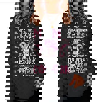 Mama Of The Birthday Cow-Girl Pink Disco Rodeo Western Women Sweatshirt - Thegiftio