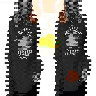 Mangue Amusante Amour Des Mangues Pour Hommes S Enfants Sweat-shirt pour femme - Cadeauxyz