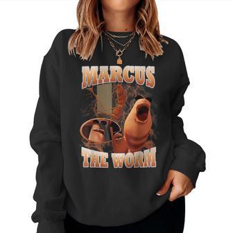 Marcus The Worm Bootleg For Meme Fan Women Sweatshirt - Thegiftio UK