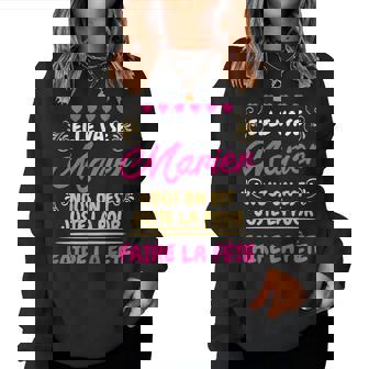 Mariage Enterrement Deie De Jeune Fille Evjf Sweat-shirt pour femme - Cadeauxyz