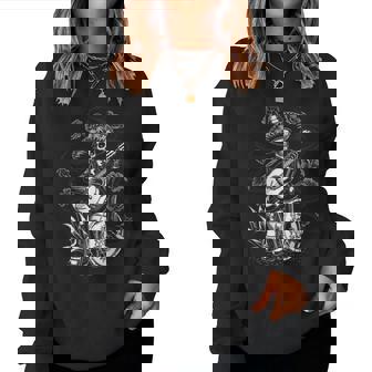 Mexico Vintage Skeleton Tequila Dia De Los Muertos Mexican Women Sweatshirt | Seseable CA