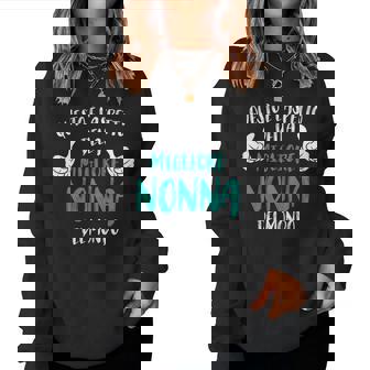 Migliore Nonna Del Mondo Festa Della Mammauper Women Sweatshirt - Novitaregali