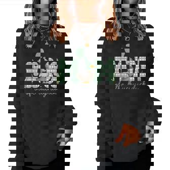 Mom & Dad Of The Lucky Duck 1St Birthday Mommy And Me Duck Women Sweatshirt - Thegiftio