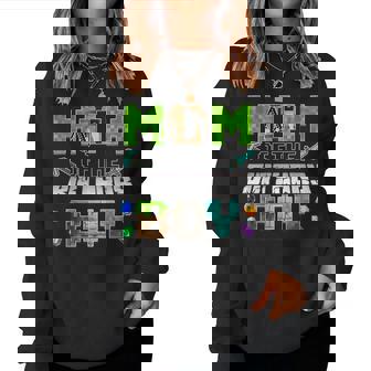 Mom Of The Birthday Boy Gaming Birthday Pixel Party Women Sweatshirt | Seseable FR