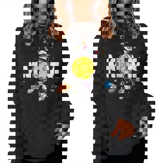 Mom Of The Birthday Boy Space Astronaut 1St Birthday Family Women Sweatshirt - Thegiftio