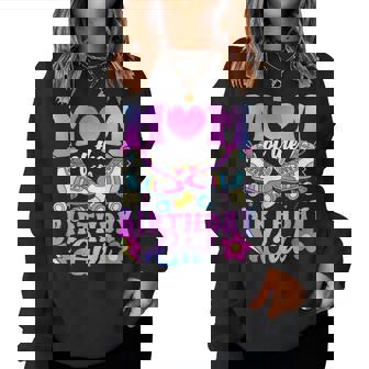 Mom Of The Birthday Girl Rolling Skate Bday Family Women Sweatshirt | Mazezy