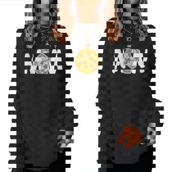 Mom Birthday Pizza 1St Birthday Pizza Family Matching Party Women Sweatshirt - Monsterry