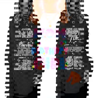 Mom And Dad Of The Birthday Girl Party Decor Family Matching Women Sweatshirt - Monsterry