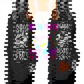 Momma Of The Birthday Girl Rolling Skate Bday Family Women Sweatshirt - Thegiftio