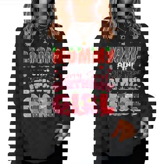 Mommy Of The Berry Sweet Birthday Girl Strawberry Lover Women Sweatshirt | Mazezy