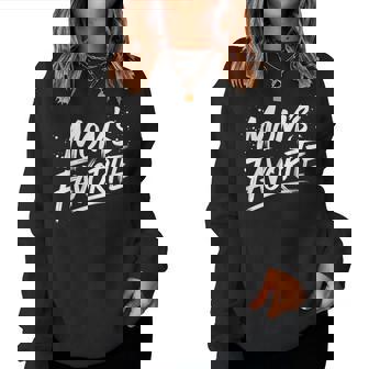 Moms Favorite Mom's Favorite Mother's Day 2026 Women Sweatshirt | Seseable UK