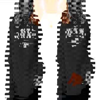 Montana Rétrointage Pour Homme Enfant Sweat-shirt pour femme - Cadeauxyz