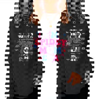 Mother Day In My Spider Mom Era Women Sweatshirt - Seseable