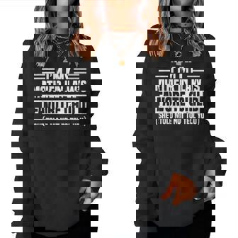 Im My Mother In Law's Favorite Child Son-In-Law Quote Women Sweatshirt | Seseable CA