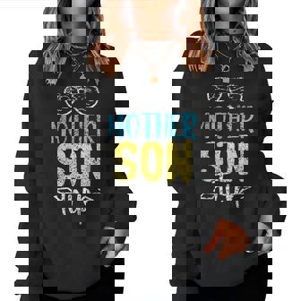 Mother Son Travel Mother's Day Mum Matching Mother Son Mum Women Sweatshirt - Thegiftio