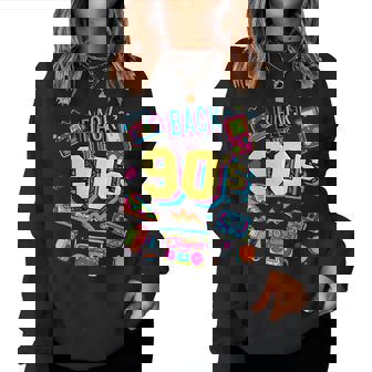 Motif Graphique Rétro Rétro Des Années 90 Pour Homme Et Manche Longue Sweat-shirt pour femme - Cadeauxyz