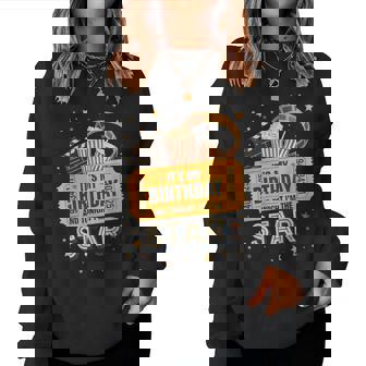 Movie Birthday Party Theme Family Movie Night Boys Girls Women Sweatshirt | Seseable FR