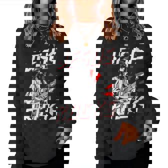 Musique De Rock And Roll Danse Concert Festival Rock Sweat-shirt pour femme - Cadeauxyz