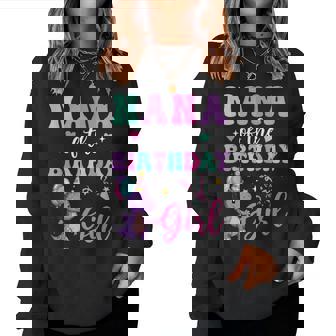 Nana Of The Birthday For Girl Dinosaur T-Rex Party Family Women Sweatshirt | Mazezy