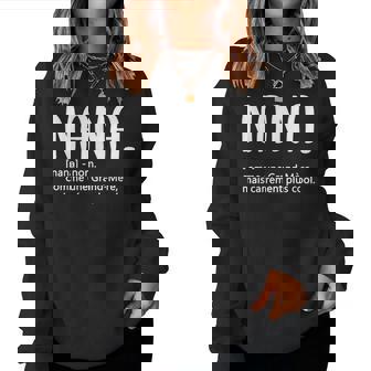 Nana Fete Des Meres Idée Drole Pour Grand-Mère Nana Sweat-shirt pour femme - Cadeauxyz