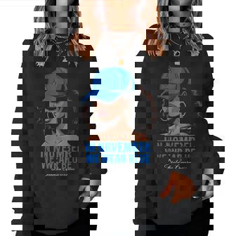 In November We Wear Blue Black Diabetes Awareness Women Sweatshirt | Mazezy