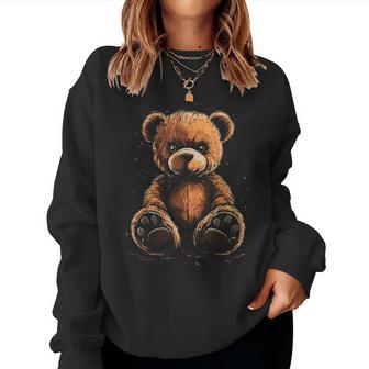 Osito De Peluche Hombre Gótico Osito De Peluche Sudadera Mujer - Regaloses