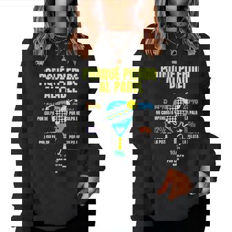 Padel Divertido Jugador Hombre Deportiva Pádel Sudadera Mujer - Regaloses