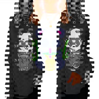 Panda Bambou Thé Japon Culture Pays Homme Cadeau Sweat-shirt pour femme - Cadeauxyz