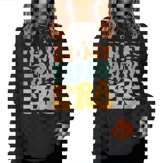 In My Papaw Era Groovy Grandpa Father's Day Women Sweatshirt - Thegiftio