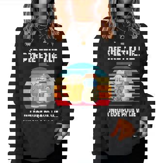 Père Et Fille Apéro Papa Bière Biberon Assorti Duointage Sweat-shirt pour femme - Cadeauxyz